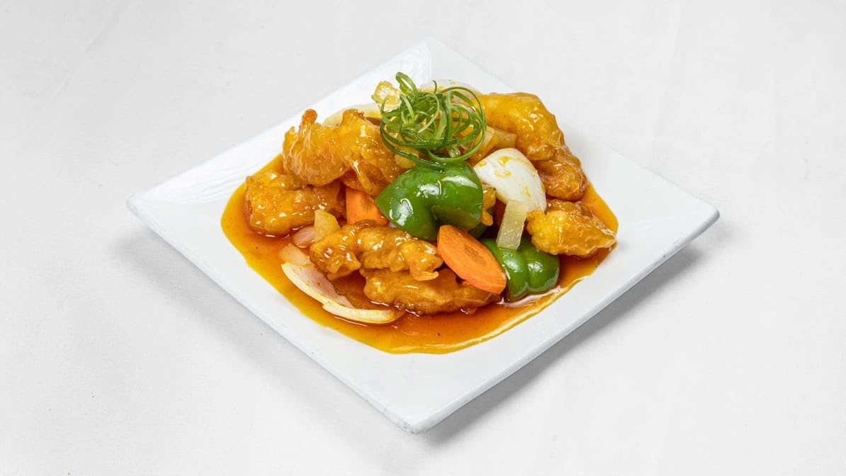 Authentic Ginger Beef at Dragon Gate 80ate Calgary - Chinese cuisine on International Avenue